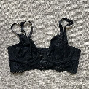 sold. bustier corset lace bra top
